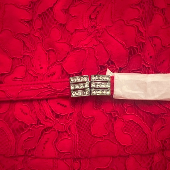 Lauren Ralph Lauren Women's Lace Floral Dress 12 - Picture 5 of 8